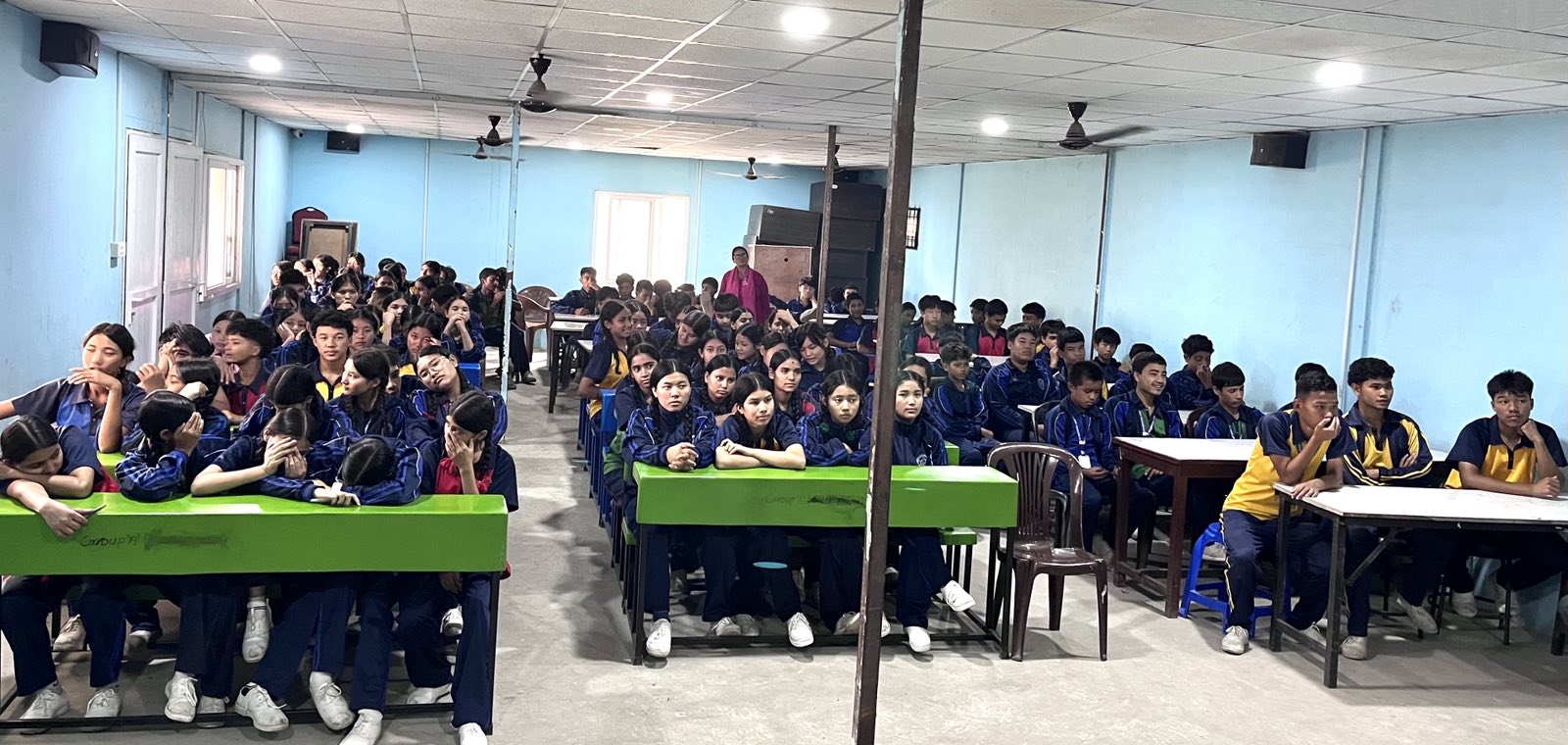 Awareness Program on “Stress Management Techniques for School Students”  at Shree Mahendra Adarsh Secondary School, Imadol